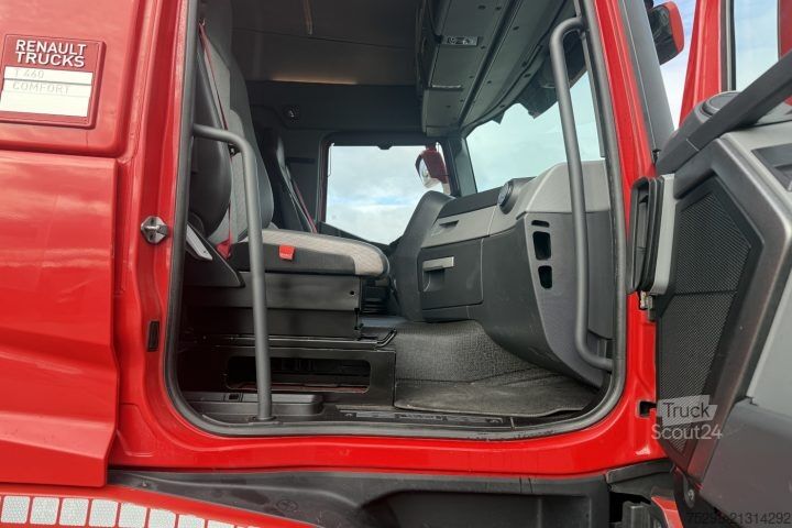 Autocarro con pianale e telone Renault T460.18 4x2R E6 Plane/HB / Swiss-Vehicle