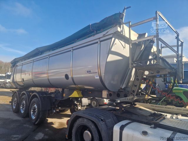 Semiremorcă basculantă SCHMITZ CARGOBULL 3-Achs Auflieger Thermomulde Liftachse