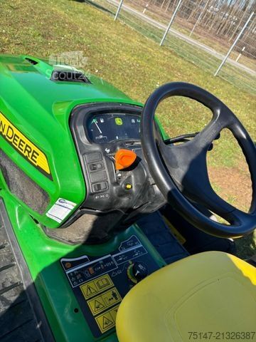 Mașină de cosit John Deere X758 Rasentraktor Allrad Diesel Modelljahr 2015