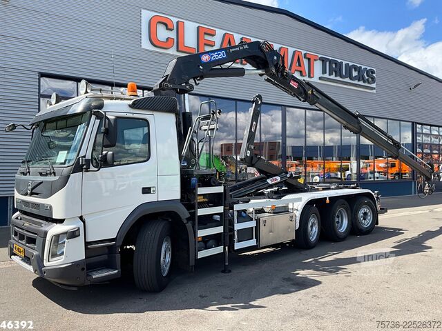 Σύστημα βραχίονα γάντζου Volvo FM 420 8x2 Euro 6 HMF 26 Tonmeter laadkraan