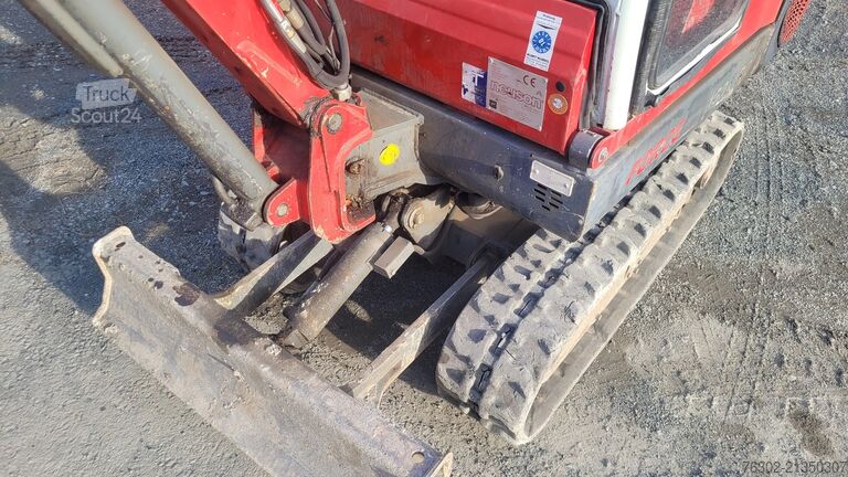 Mini ekskavatorius Neusson 1502 RD Krupp Hammer 4 x Löffel verbreit