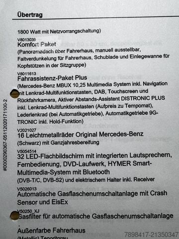 Camping-car semi-intégré Hymer MLT780