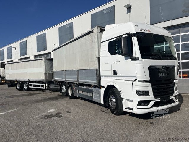 Pašizgāzējs kravas automašīna MAN TGX 25.510 6x2-4 BL 2 Seitenkipper-Zug