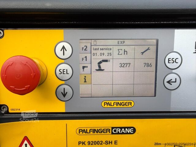 Autogru Volvo FH 750 8x2 + PALFINGER PK92002 SH E (6x - 20m) ...