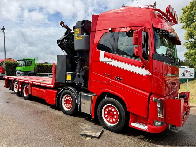 Open laadbak Volvo FH 750 8x2 + PALFINGER PK92002 SH E (6x - 20m) ...