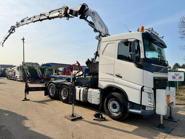 Standaard trekker Volvo FH 460 6X4 ZSM + (26.5m) KRAN COPMA 530.7 + FLY...