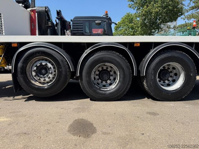Навантажувальна платформа Scania P410 8x4 PRITSCHE + KRAN HIAB 244 EP-4 HIDUO - ...