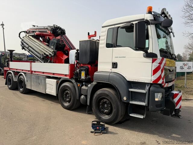Darus teherautó MAN TGS 41.440 8x4 + (45m!) CRANE FASSI F2150 RAL 8...