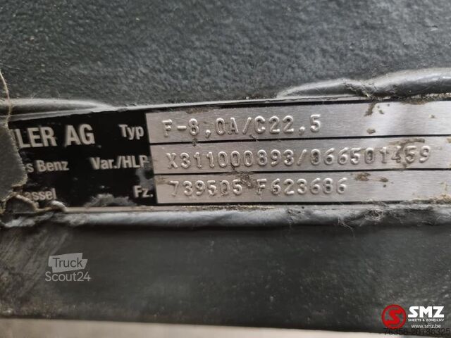 Šasijas daļa Mercedes Occ vooras F-8A/C22.5 Actros MP4