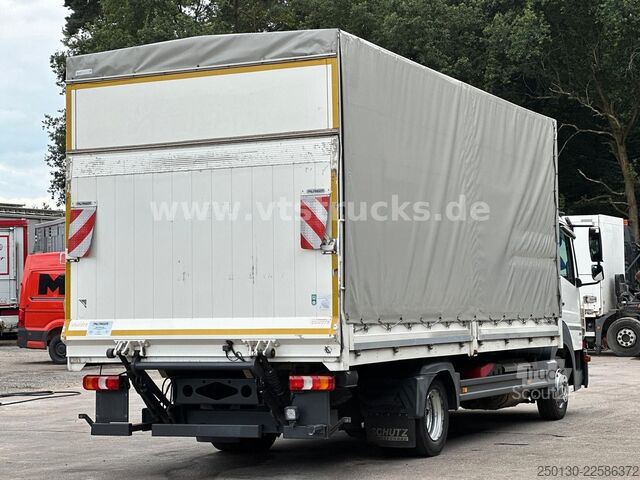 Gardinsidad skåpbil MERCEDES-BENZ Atego 816 4x2 Ladebordwand Bordwände