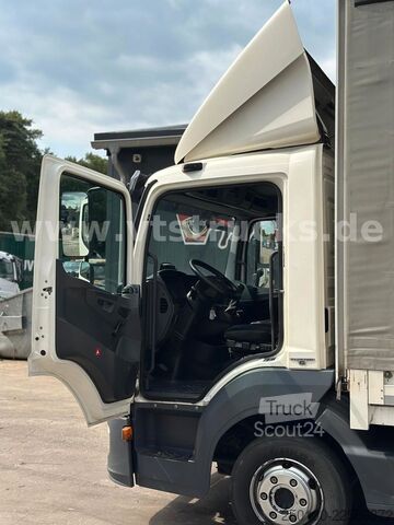 Gardinsidad skåpbil MERCEDES-BENZ Atego 816 4x2 Ladebordwand Bordwände