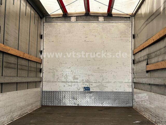 Gardinsidad skåpbil MERCEDES-BENZ Atego 816 4x2 Ladebordwand Bordwände