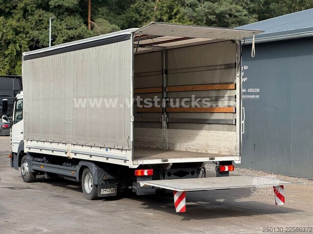 Gardinsidad skåpbil MERCEDES-BENZ Atego 816 4x2 Ladebordwand Bordwände