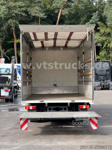 Gardinsidad skåpbil MERCEDES-BENZ Atego 816 4x2 Ladebordwand Bordwände