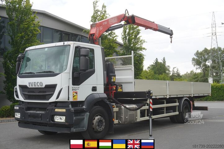 Platformă Iveco STRALIS 19.310 E6 / Flatbed 19 EPAL / FA