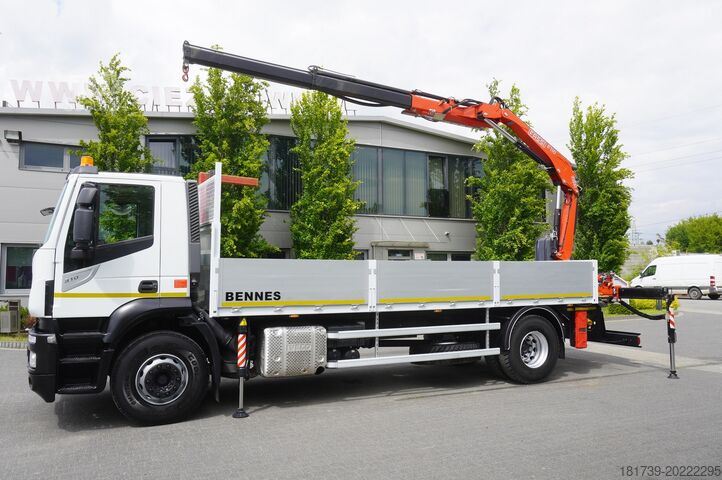 Platformă cu macara Iveco Stralis 310 / 34 tho km !!! / FASSI 4 t