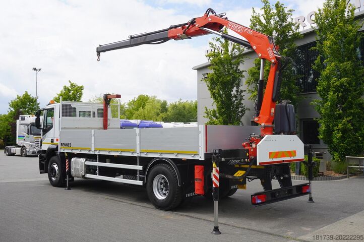 Platformă cu macara Iveco Stralis 310 / 34 tho km !!! / FASSI 4 t