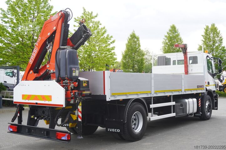 Platformă cu macara Iveco Stralis 310 / 34 tho km !!! / FASSI 4 t