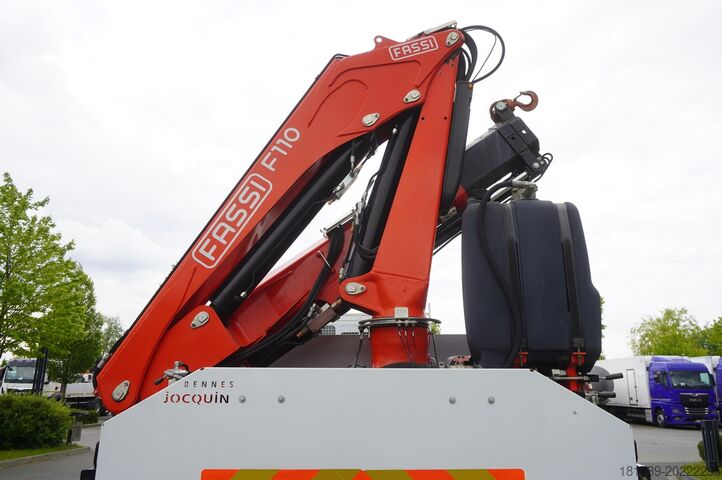 Platformă cu macara Iveco Stralis 310 / 34 tho km !!! / FASSI 4 t