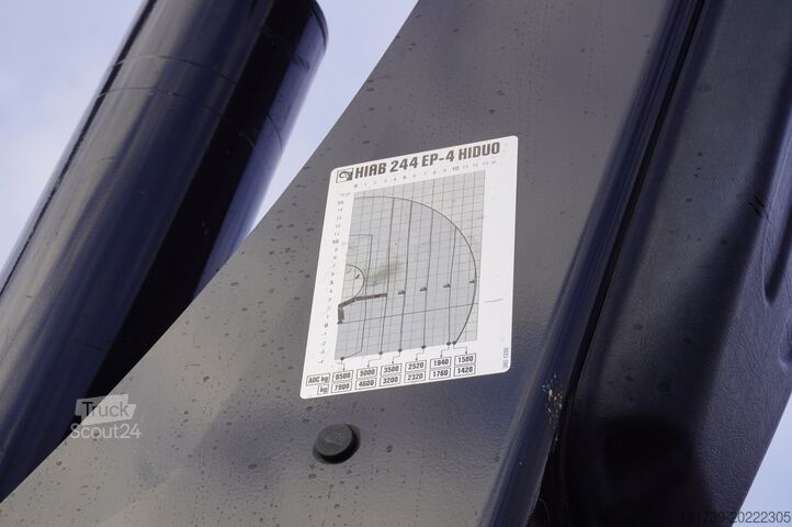 Broadside cu HDS MAN TGS 26.400/ HDS HIAB 244 EP-4 HIDUO 8.5t