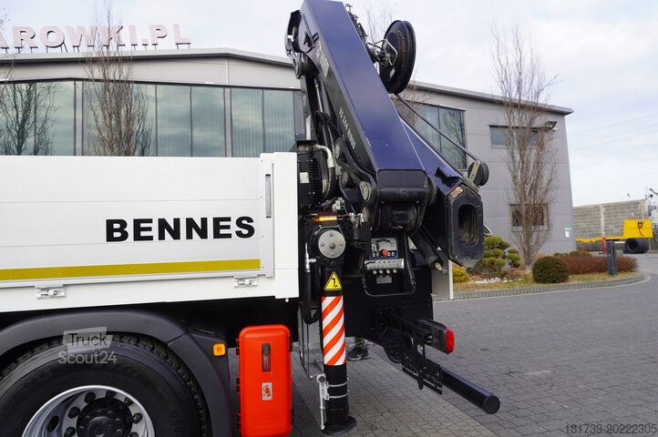 Broadside cu HDS MAN TGS 26.400/ HDS HIAB 244 EP-4 HIDUO 8.5t