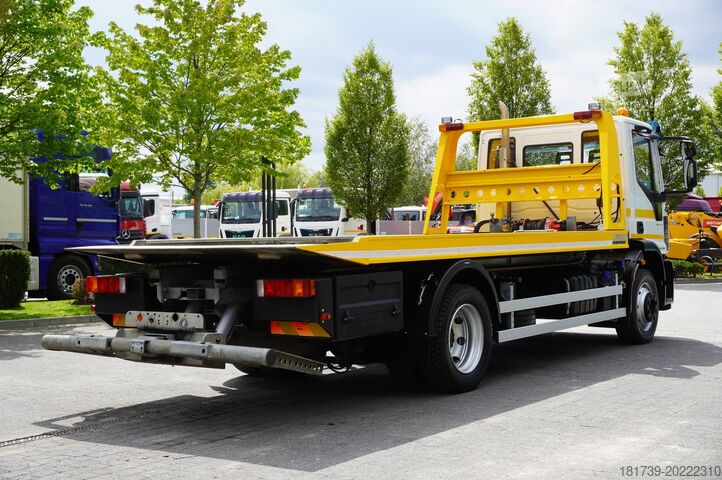 Platformă de macara coborâtă Iveco Eurocargo 160-210 / 75,000 km! / OMARS l