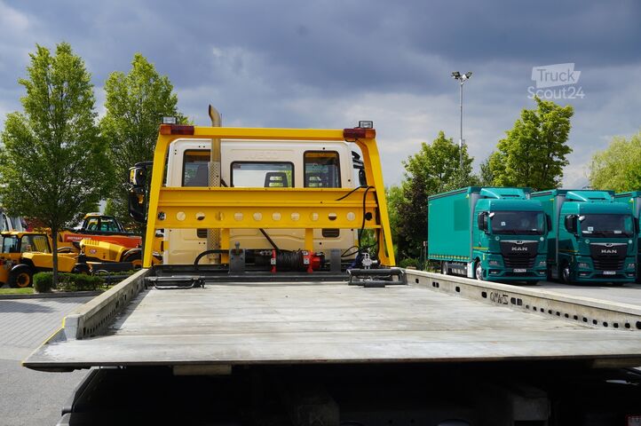 Platformă de macara coborâtă Iveco Eurocargo 160-210 / 75,000 km! / OMARS l