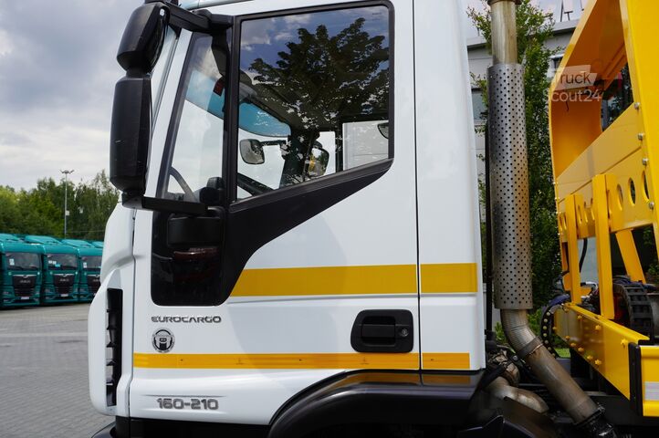 Platformă de macara coborâtă Iveco Eurocargo 160-210 / 75,000 km! / OMARS l