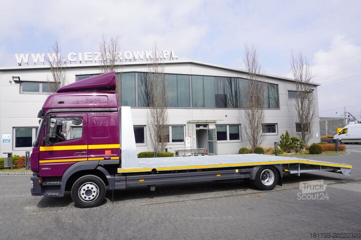 Camioane transportoare de vehicule Mercedes-Benz Atego 1224 / New galvanized tow truck