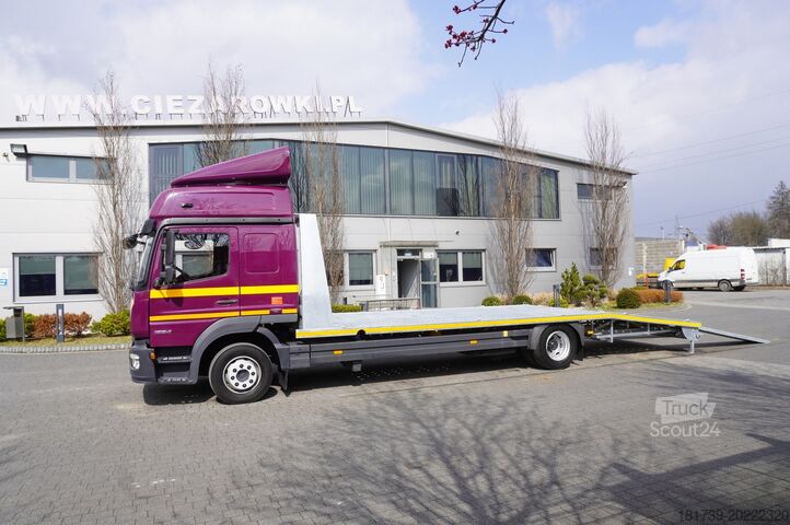 Camioane transportoare de vehicule Mercedes-Benz Atego 1224 / New galvanized tow truck