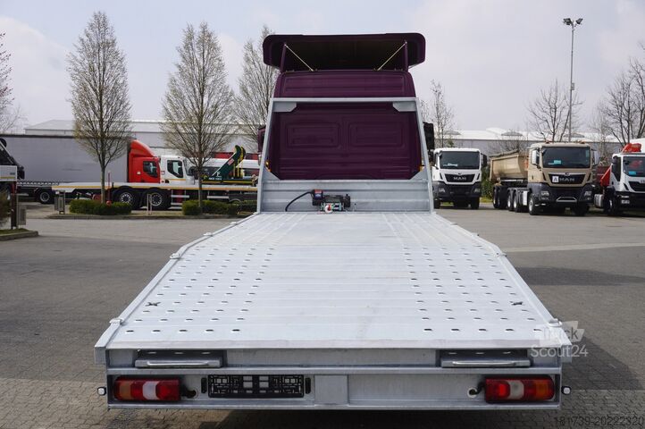 Camioane transportoare de vehicule Mercedes-Benz Atego 1224 / New galvanized tow truck