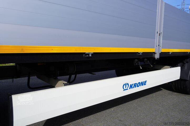 Строително ремарке Krone Krone Construction trailer /Flatbed 18 pallets