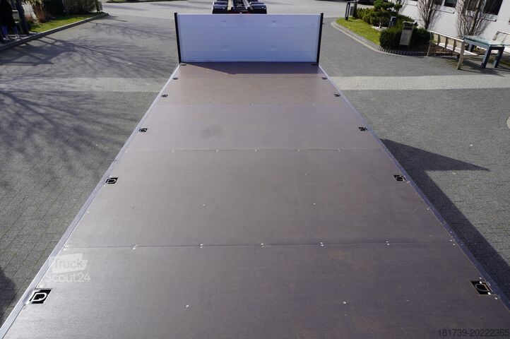 Строително ремарке Krone Krone Construction trailer /Flatbed 18 pallets