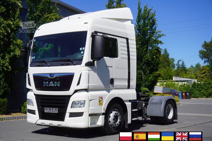 TRACTOR MAN TGX 18.420 tractor unit / 190 tho. km