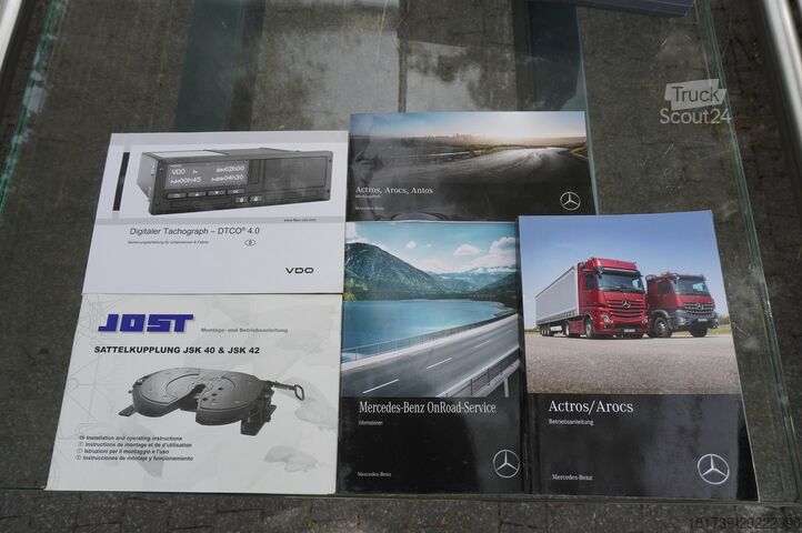Sattelzugmaschinen Mercedes-Benz Actros 1845 4x2 / Jost 5th wheel / 11.1