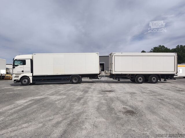 Suljettu laatikko MAN TGX 18.420 Koffer Standard AHK LBW Euro 6C 4x2 ...