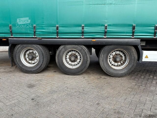 Skjutbara presenningar Krone SD27 + 3X BPW AXLE + LIFT AS + SCHUIFDAK