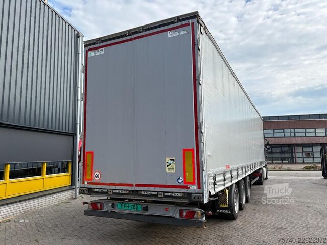 Skjutbara presenningar Kögel SN24 +MEGA TRAILER + 3X SAF AXLE + SCHUIFDAK + ...