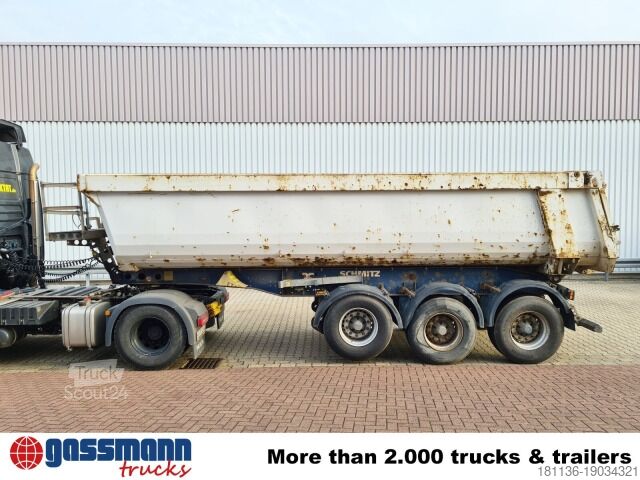 Semirimorchio ribaltabile Schmitz SKI 24 SL 7.2, Stahlmulde ca. 24m³, Liftachse