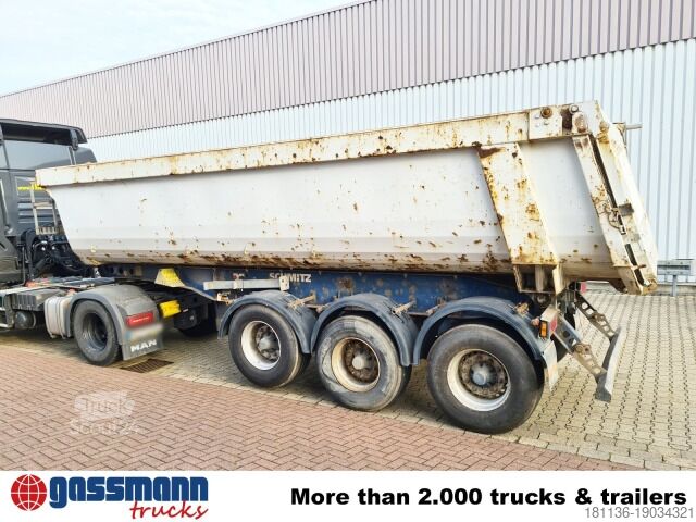 Semirimorchio ribaltabile Schmitz SKI 24 SL 7.2, Stahlmulde ca. 24m³, Liftachse