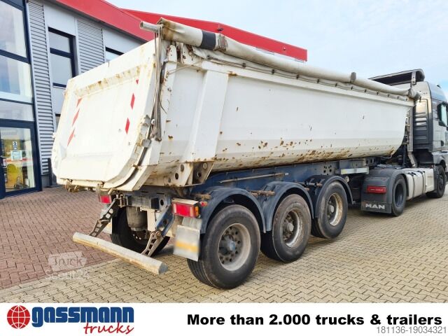 Semirimorchio ribaltabile Schmitz SKI 24 SL 7.2, Stahlmulde ca. 24m³, Liftachse