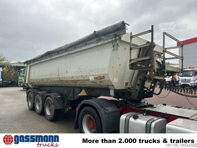 Semirimorchio ribaltabile Schmitz SKI 24 SL 7.2, Stahlmulde ca. 24m³, Liftachse