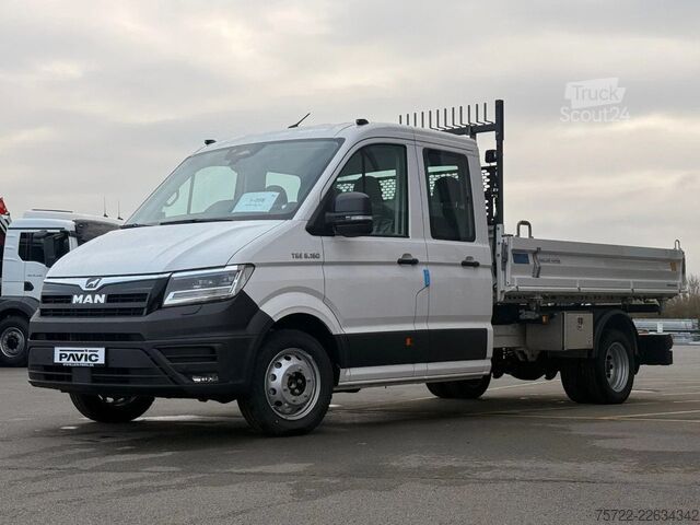 قلابة ذات 3 اتجاهات MAN TGE 6.160 4x2 SB DOKA Meiller 3-S Kipper