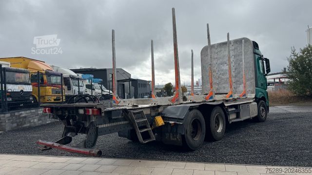 Houttransportwagen MERCEDES-BENZ Actros 2645 Holztransporter ohne Kran