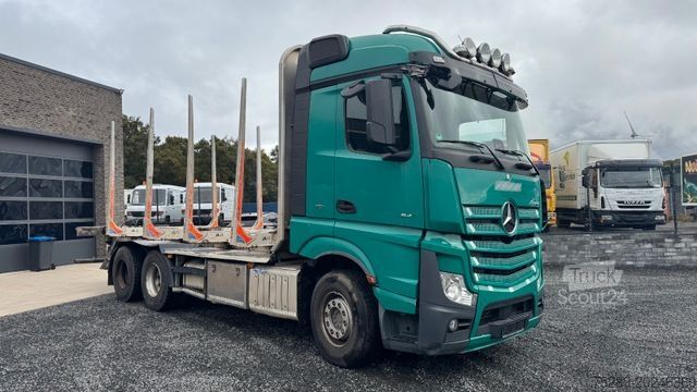 Wechselfahrgestell LKW MERCEDES-BENZ Actros 2645 Holztransporter ohne Kran