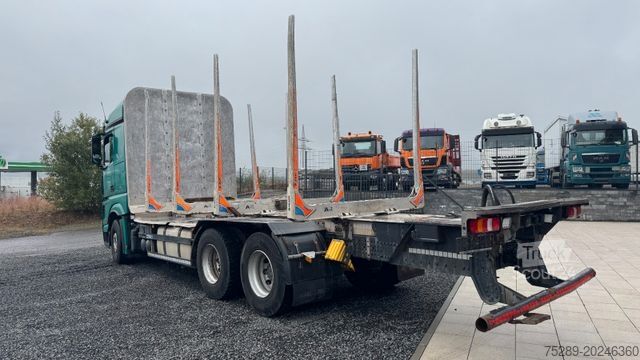 Wechselfahrgestell LKW MERCEDES-BENZ Actros 2645 Holztransporter ohne Kran