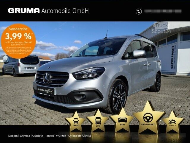 Mikroautobusas Mercedes-Benz T 180 d PROGRESSIVE Edition AHZV+LED+NAVI+KAMERABC