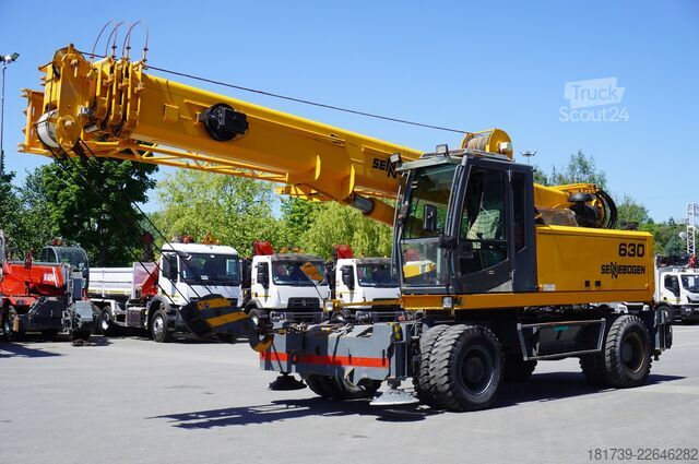 Terenska dvigalka - 4 enote Sennebogen 630 rough terrain crane / 30 m / 30 t