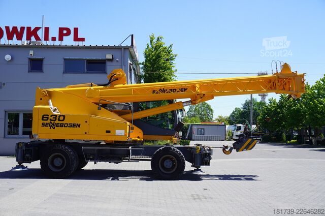 Terenska dvigalka - 4 enote Sennebogen 630 rough terrain crane / 30 m / 30 t