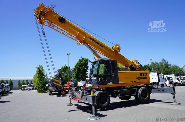 Terenska dvigalka - 4 enote Sennebogen 630 rough terrain crane / 30 m / 30 t